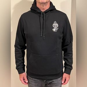 Karl Lagerfeld - Graphic Hoodie Mens M / Black / New - Sample